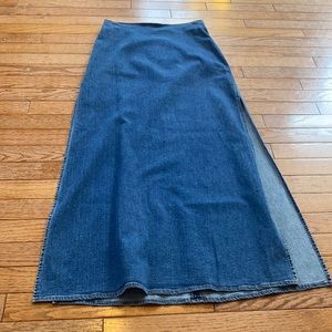 Theory Denim Skirt